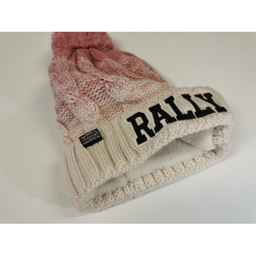 BÉLELT RALLY sapka, krém - mályva